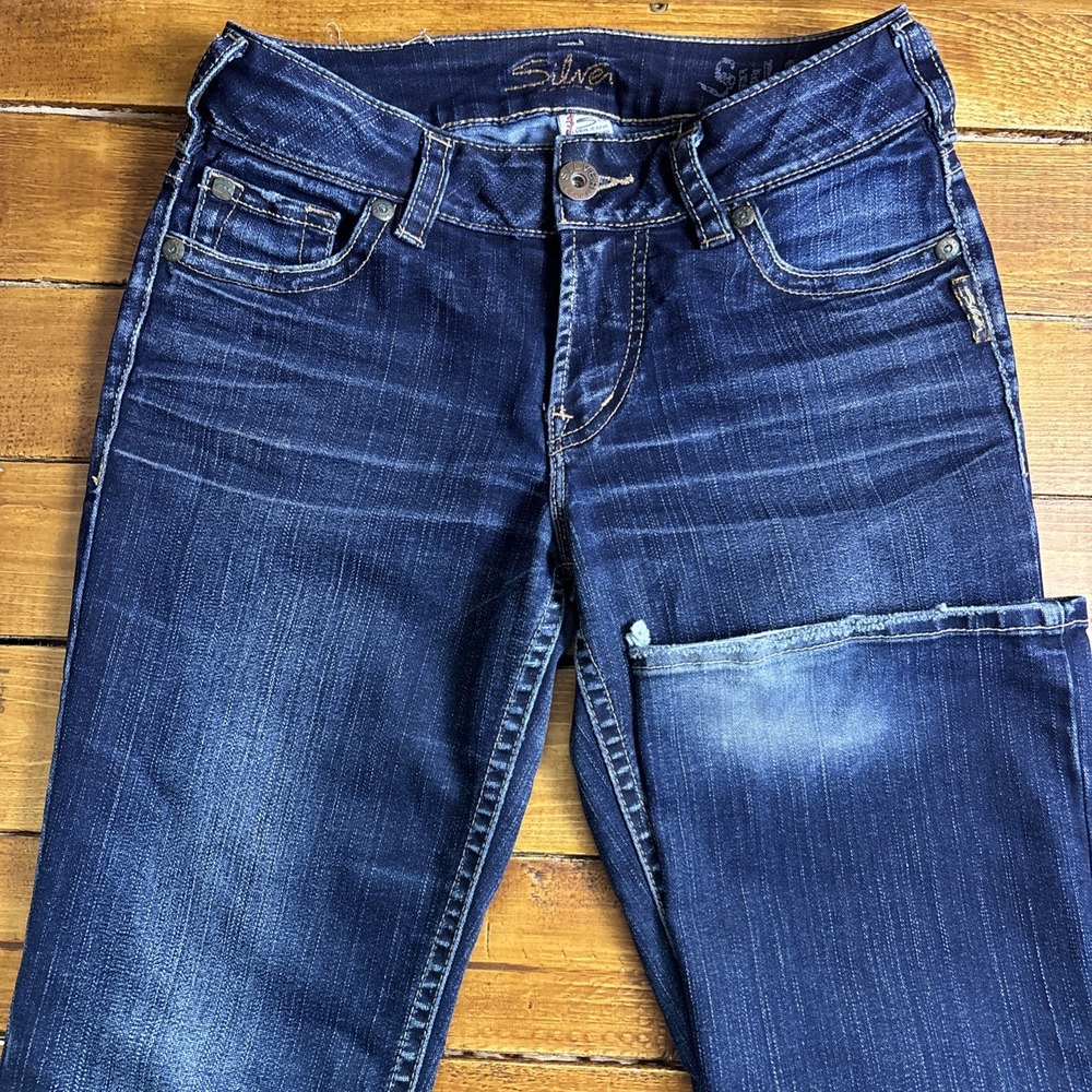 Silver Jeans Women's Boot Cut in Dark Blue